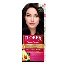 Plaukų dažai "FLOREX' 2.8 "Juodas Trufelis"